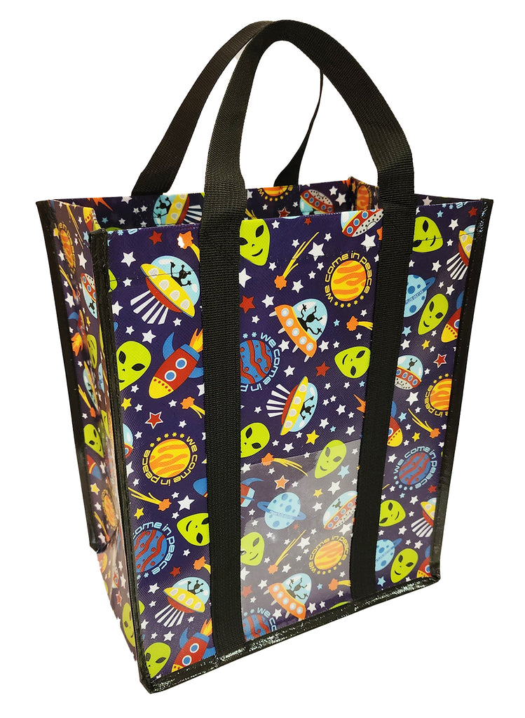 Aliens, We Come in Peace Swag Bag Set of 5