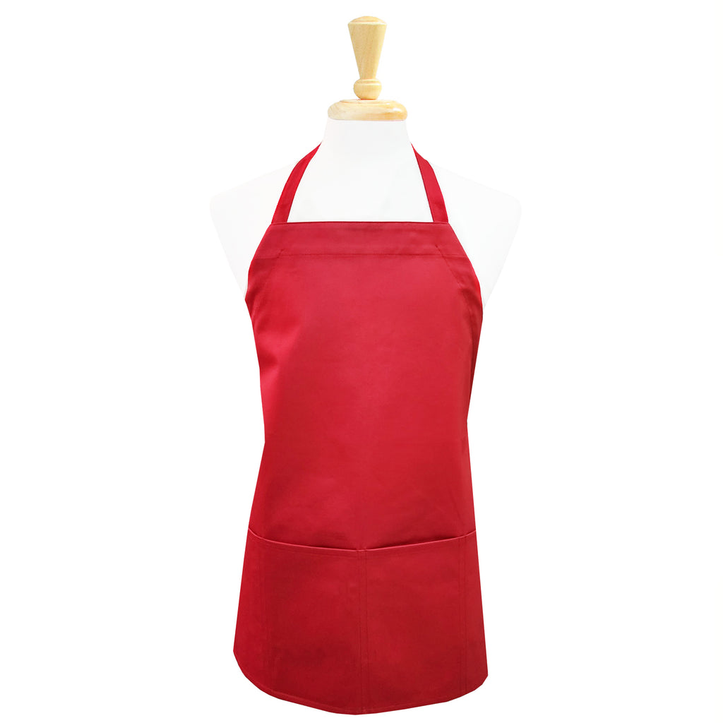 Red Twill Utility Apron