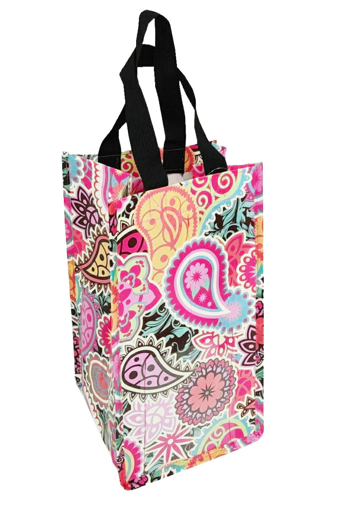 Paisley Medallion 2 Compartment Tote, sold in sets of 5 totes
