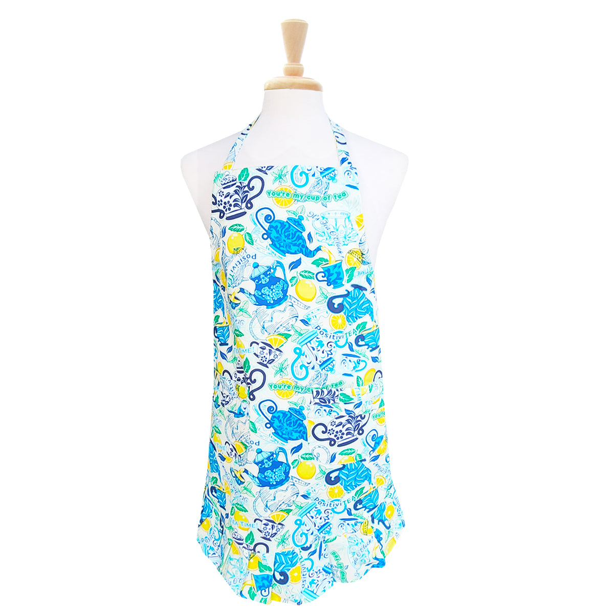 My Cup of Tea Ruffle Apron – Two Lumps of Sugar