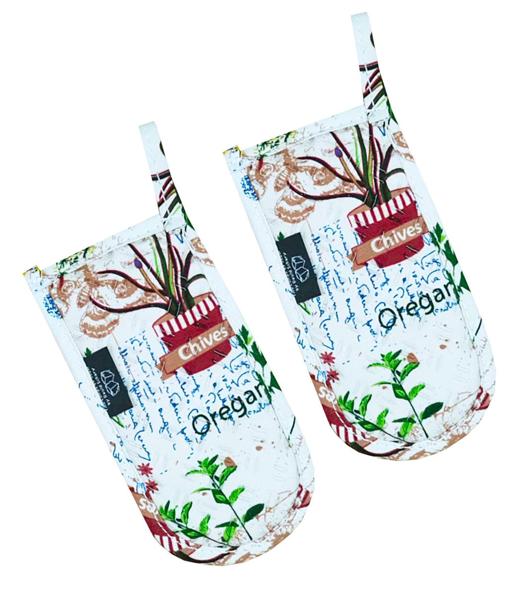 Garden Fresh Herbs Silli Pot Handle Set of 2 – Two Lumps of Sugar