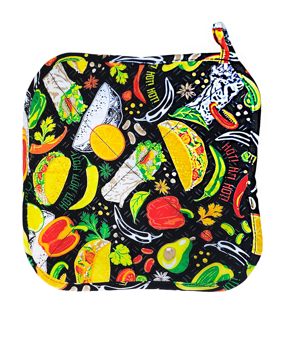 Chilli Peppers & Tacos Silli Plate Cozy – Two Lumps of Sugar