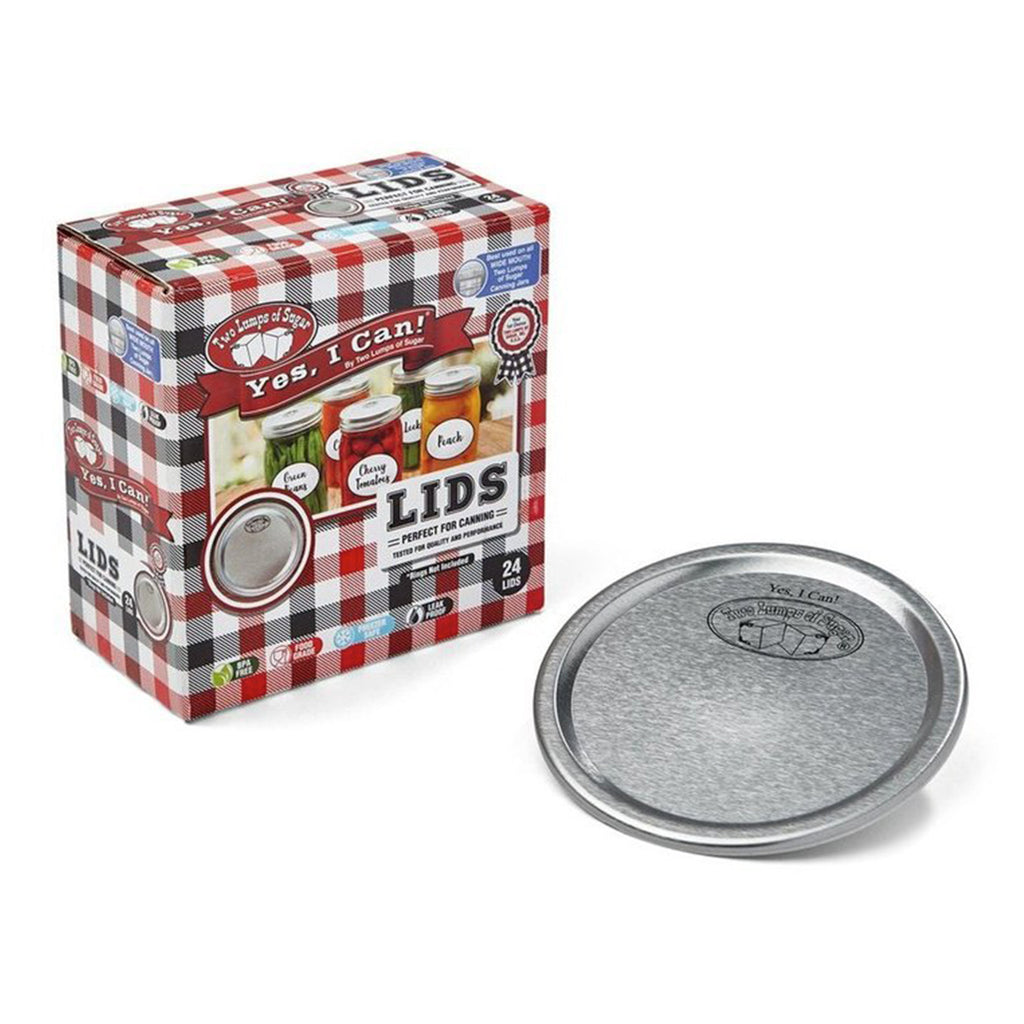 Lids For Mason Jars- 24 Lids/Box