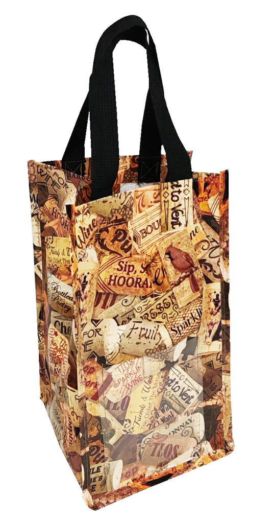 Corks 2, 4 & 6 Pack Tote Set of 5 Totes