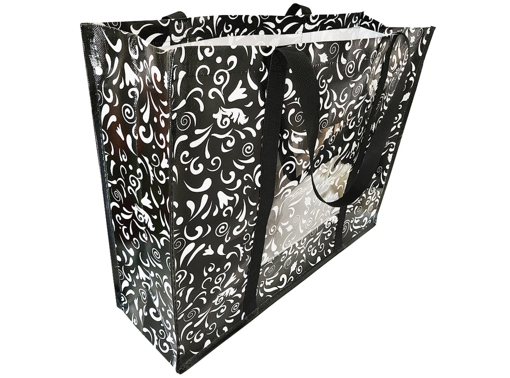 Swirly Gate Black TLOS Happy Tote Limited Edition Collector's Tote Set of 5