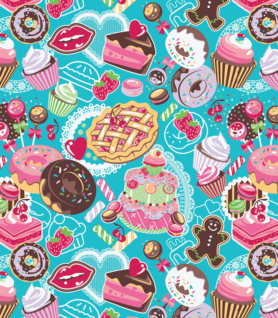 Yummy Cakes Silli Hottie copyright @ Two Lumps of Sugar Yummy Cakes Print